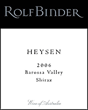 Rolf Binder 2006 Heysen Shiraz